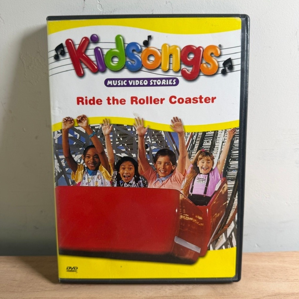 Kidsongs Ride the Roller Coaster DVD Music Video Stories 90s PBS Sing Along